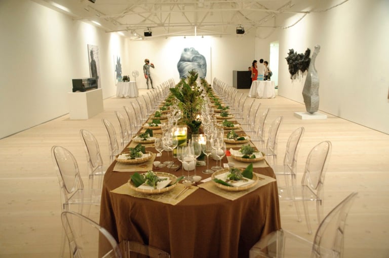Christmas party venues saatchigallery

