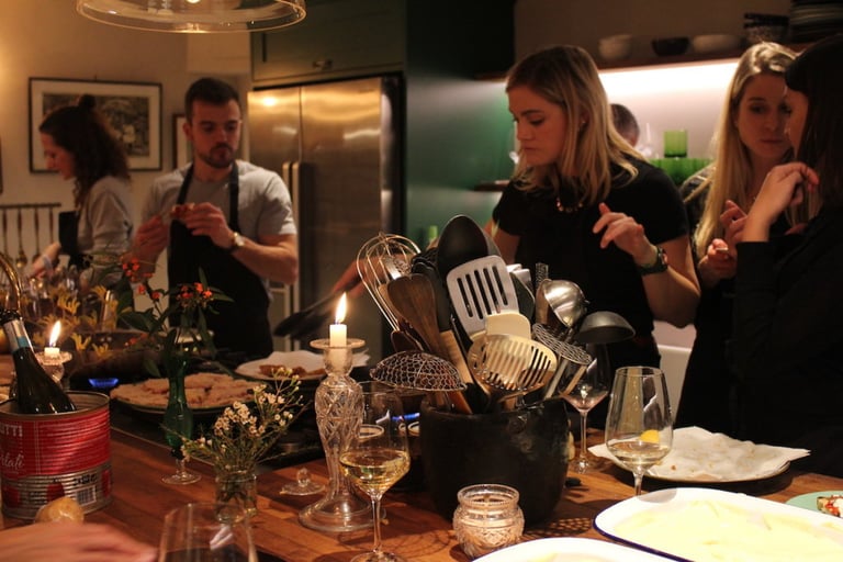 enrica rocca cookery school corporate team building ideas