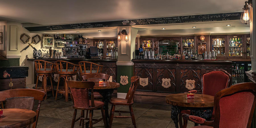 Panda and Sons Speakeasy bar Edinburgh New Town