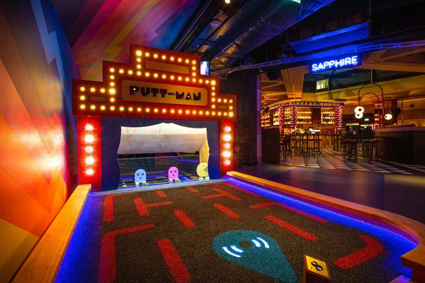 Puttshack free venue hire